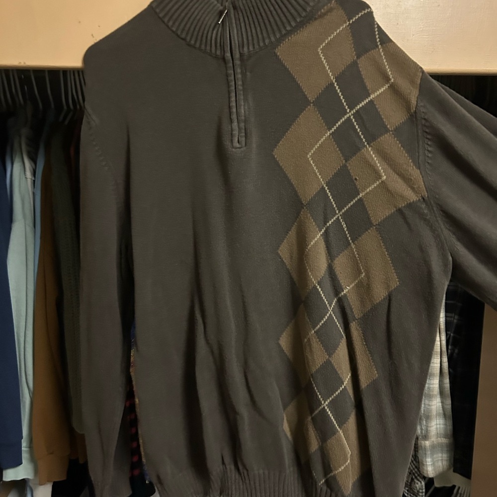vintage quarter zip